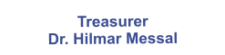 Treasurer Dr. Hilmar Messal